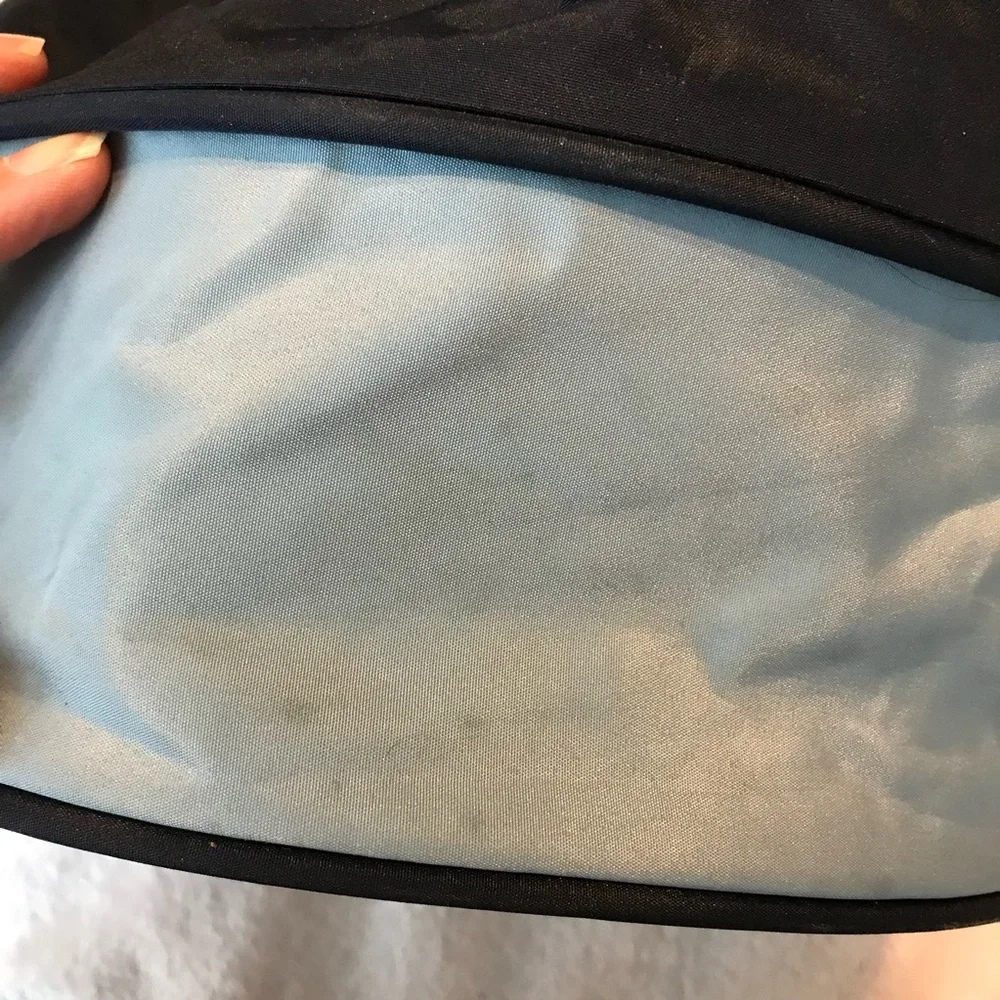 Hugo Boss Perfume Large Travel Tote sling Bag Blue Shoulder/Hand Straps - Picture 10 of 16
